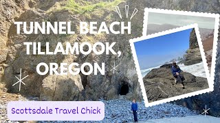 Guide to Visiting Secret Tunnel Beach in Tillamook Oregon [upl. by Saraiya]