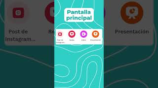 ¿Conoces la pantalla principal de Canva [upl. by Eanert]