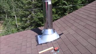 Chimney Install The Way I Do It From Start To Finnish [upl. by Omrelliug]