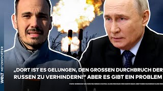 PUTINS KRIEG quotDa hat man es geschafft den großen Durchbruch zu verhindernquot Ukraine dennoch in Not [upl. by Llarret]