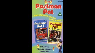 Postman Pat 2 on 1  More Adventures from Pat and his Friends UK VHS 15111999  OB amp WHF [upl. by Lari]