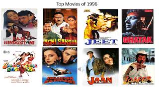 Top Bollywood movies of 1996 [upl. by Toffic]