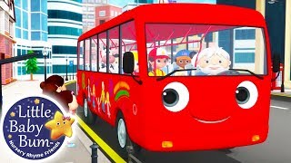 Wheels on The Bus  Little Baby Bum  Nursery Rhymes for Babies  ABCs and 123s  Cartoons [upl. by Elleinwad]