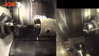 Mazak Integrex i200 ST CNC Machining Aluminum Multiaxis Knob [upl. by Geof]