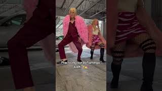 Who knew the Donquixote Doflamingo walk is harder than it looks 😤 doflamingo onepiececosplay [upl. by Neiht]