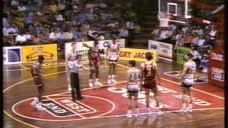 1991 NBL Adelaide 36ers vs Perth Wildcats Semi Final Game 1 last qtr only [upl. by Dmitri890]