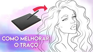 Como Melhorar o traço na Mesa Digitalizadora  One By Wacom CTL472 [upl. by Ayomat]