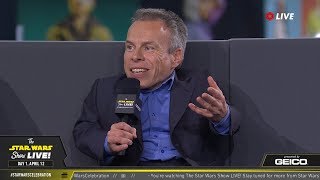 Warwick Davis Takes The Stage At SWCC 2019  The Star Wars Show Live [upl. by Raual]