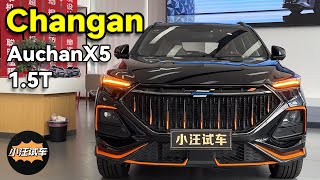 Changan Auchan X5 sports version Exterior and interior in depth experience very energetictestdrive [upl. by Ennove]