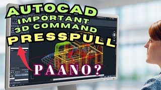 IMPORTANT PRESSPULL COMMAND IN AUTOCAD STEP BY STEP DISCUSSION [upl. by Pablo]