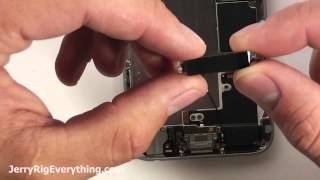 iPhone 6 Charging Port Replacement in 5 minutes microphone fix headphone jack repair [upl. by Ahsel]