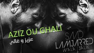 Saad Lemjarrad amp Bachir Abdou  3ziz w Ghali Official Audio  سعد لمجرد و بشير عبده  عزيز و غالي [upl. by Rehposirhc]