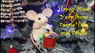 How I make the armature for a Needle Felted Mouse [upl. by Ahsetal]