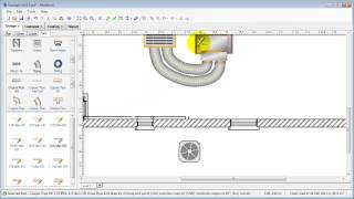 How Do I Draw Vertical Ducts Air Conditioning Design Software [upl. by Crow]