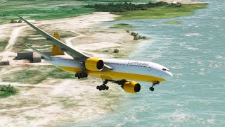 Impossible Landing Most Dangerous Plane Landing with amazing pilot skills eps582 [upl. by Alburg499]