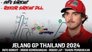 Seputar sirkuit Buriram Thailand jelang Motogp Thailand 2024 – Berita Motogp [upl. by Ennylhsa]