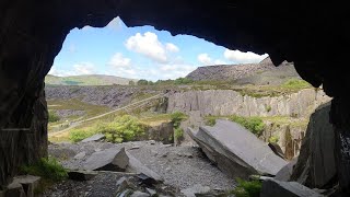 Dinorwic quarry 7 mile walk 16624 [upl. by Aleunam544]