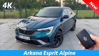 Renault Arkana Esprit Alpine 2024 Review 4K Exterior  Interior Price [upl. by Kecaj]