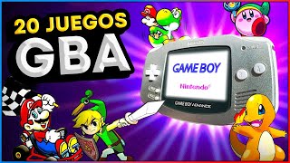 TOP 20 MEJORES JUEGOS de GameBoy Advance 🏆 [upl. by Pontone663]