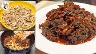 DRY JHINGA Masala Recipe  How To Make dry prawns masala [upl. by Madriene]