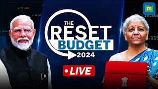 Union Budget 2024 Live  Modi 30 Government First Budget  The Reset Budget 2024 [upl. by Selhorst]