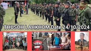 KNAB LEH KNFZ PR  THUSOH LAHKHOM Date 24102024  SML OFFICIAL [upl. by Erelia]