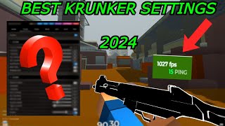 Best Krunker Settings 2024  Pro FPS Guide for Insane Gameplay amp Nukes [upl. by Aniaz]