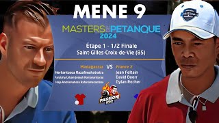 MASTERS DE PÉTANQUE 2024  Mène 9  Étape 1  Madagascar VS France [upl. by Frech893]