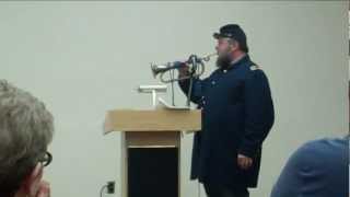 American Civil War Bugle Calls with George Rabbai [upl. by Sito147]