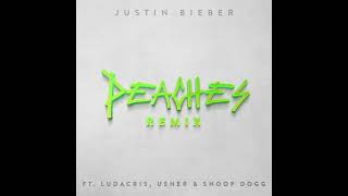 Justin Bieber  Peaches Remix feat Ludacris Usher amp Snoop Dogg [upl. by Bennink]