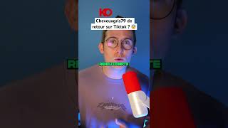 CHEVEUXGRIS79 DE RETOUR SUR TIKTOK  😨 Votre avis  shorts drama cheveuxgris79 tiktok [upl. by Einra372]