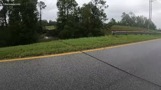 GA community mourning after 2 killed when suspected tornado flips mobile home [upl. by Dougald455]