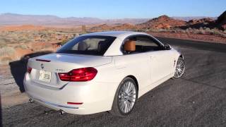 BMW 4 Series Convertible  Open and Close hardtop [upl. by Ahsurej]