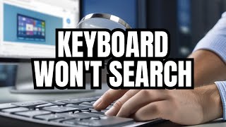 Cant Type In The Search Bar On Windows 10 Keyboard Not Working In Search Bar  2024 [upl. by Pavia]