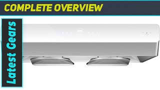 reviewFOTILE Pixie Air UQG3602 36” Stainless Steel Under Cabinet Range Hood The Ultimate Kitchen [upl. by Fevre]