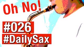 DailySax 026  lockerer Ansatz beim Saxophon  Wie kann man seinen Saxophon Ansatz verbessern [upl. by Voccola461]