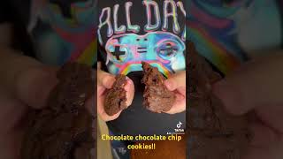 My famous chocolate chip cookie recipe has been transformed into a chocolate chocolate chip cookie [upl. by Sredna789]