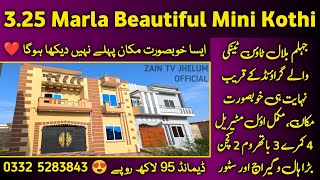 😍 325 Marla Brand New Most Beautiful House for Sale in Bilal Town Jhelum  Urgent Sale  Hurry [upl. by Llednohs]