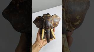 Create an ELEPHANT from a Coconut Shell🥥🐘shortsfeed craft shorts diy [upl. by Udela]