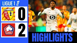 RC LENS  LOSC LILLE 02  Week 9  Ligue 1 McDonalds 2425 [upl. by Stewart587]