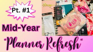 2024 MidYear “Planner Refresh”  Faith  Catchall Planner SetUp  Part 1 [upl. by Adniral]