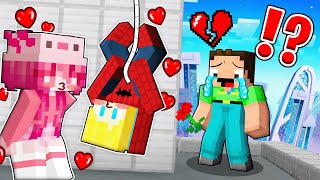 Billys Freundin betrügt Billy mit Ukri Spiderman in Minecraft [upl. by Bunde]