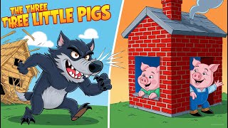 THE WOLF IS COMING Learn the Hard Work Lesson from the Three Little Pigs [upl. by Cressy]