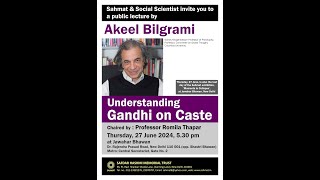 Sahmat and Social Scientist presents Understanding Gandhi on Caste [upl. by Childs268]