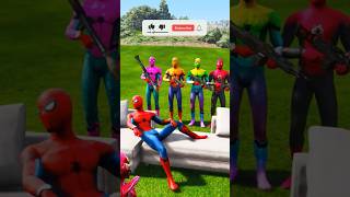 SUPERMANKILL SPIDERMAN FAMILY A3A5A6A7J2J5 J7S5S6S7S9A1gta shorts [upl. by Assital]