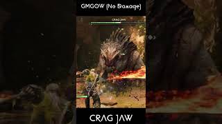 God Of War Ragnarok PC  Crag Jaw Fight  GMGOW  NO Damage [upl. by Syverson162]