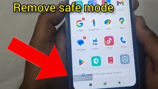 Safe Mode Mi  Mi Safe Mode Disable  Safe Mode Off Redmi In Kannada [upl. by Slaohcin]