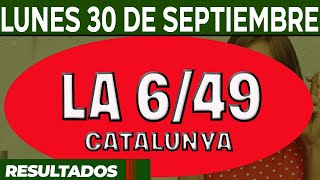 Resultado del sorteo 649 del Lunes 30 de Septiembre del 2024 [upl. by Dahij166]