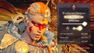 EASY BEAR GOLD Wenlocan Mastery Challenge Valhalla Outpost Assassins Creed valhalla [upl. by Osber]