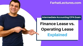 Finance Lease Vs Operating Lease Lessees Perspective [upl. by Torhert]